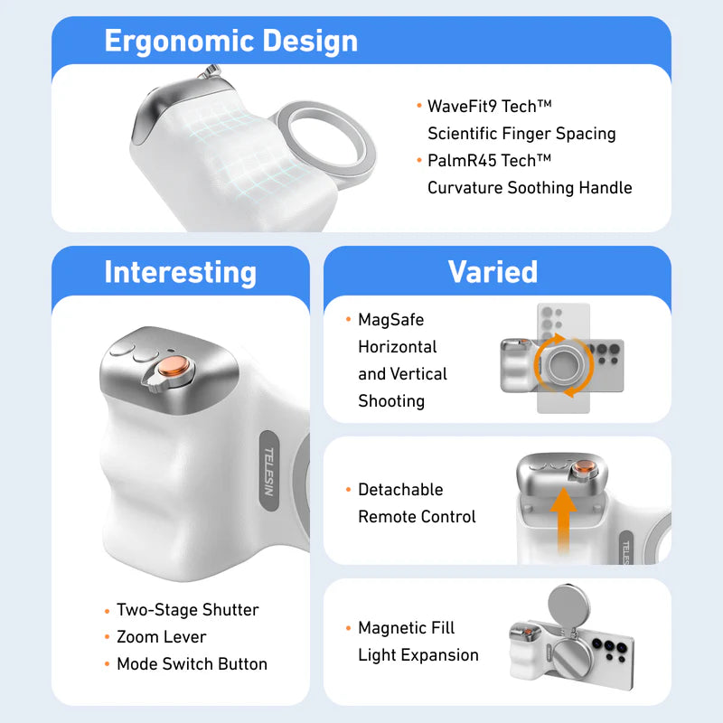 Magnishot Magnetic Grip For Phone
