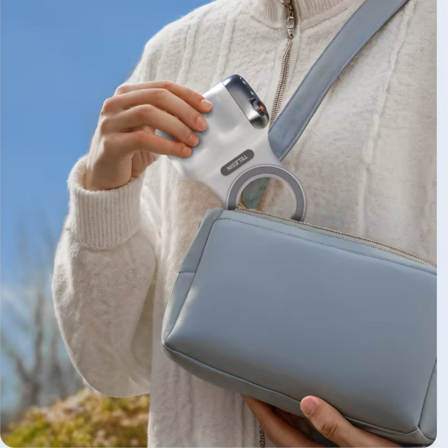 Magnishot Magnetic Grip For Phone