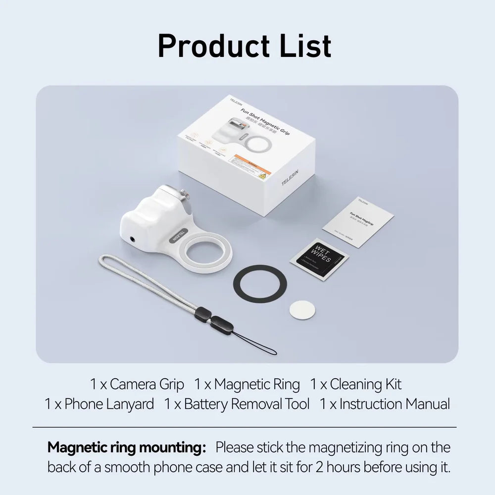 Magnishot Magnetic Grip For Phone