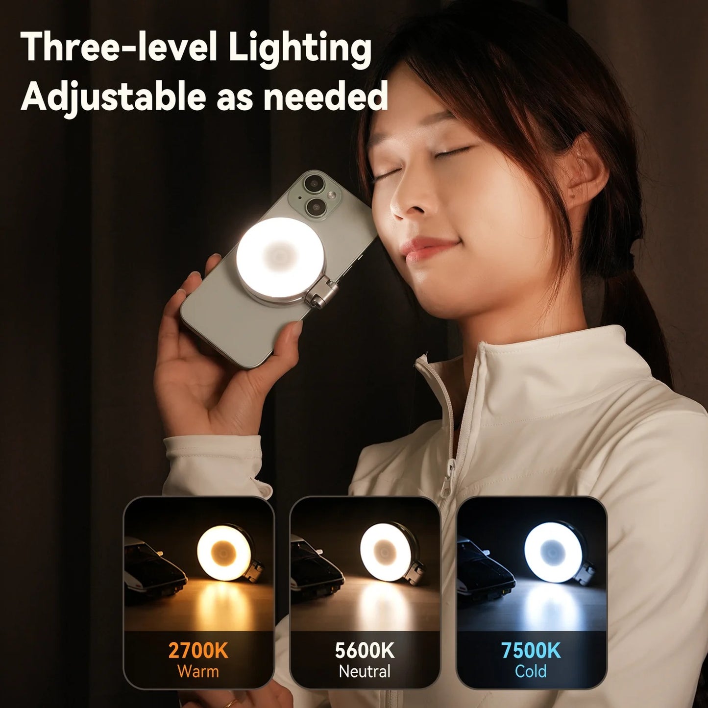 Magnishot C03 Magnetic Selfie Ring Light